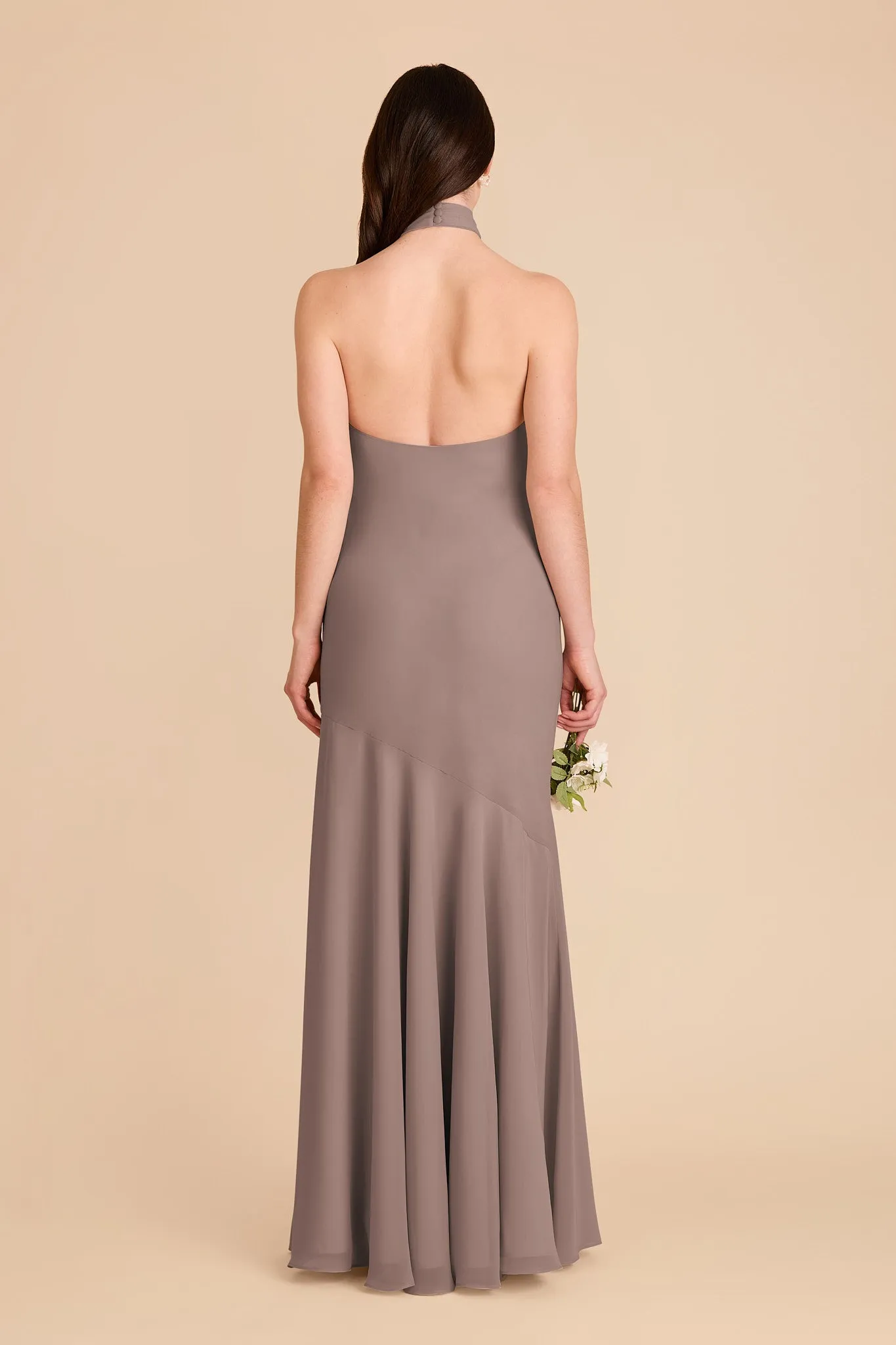 Stephanie Chiffon Dress - Toffee sold by Birdy Grey product image thumbnail 5