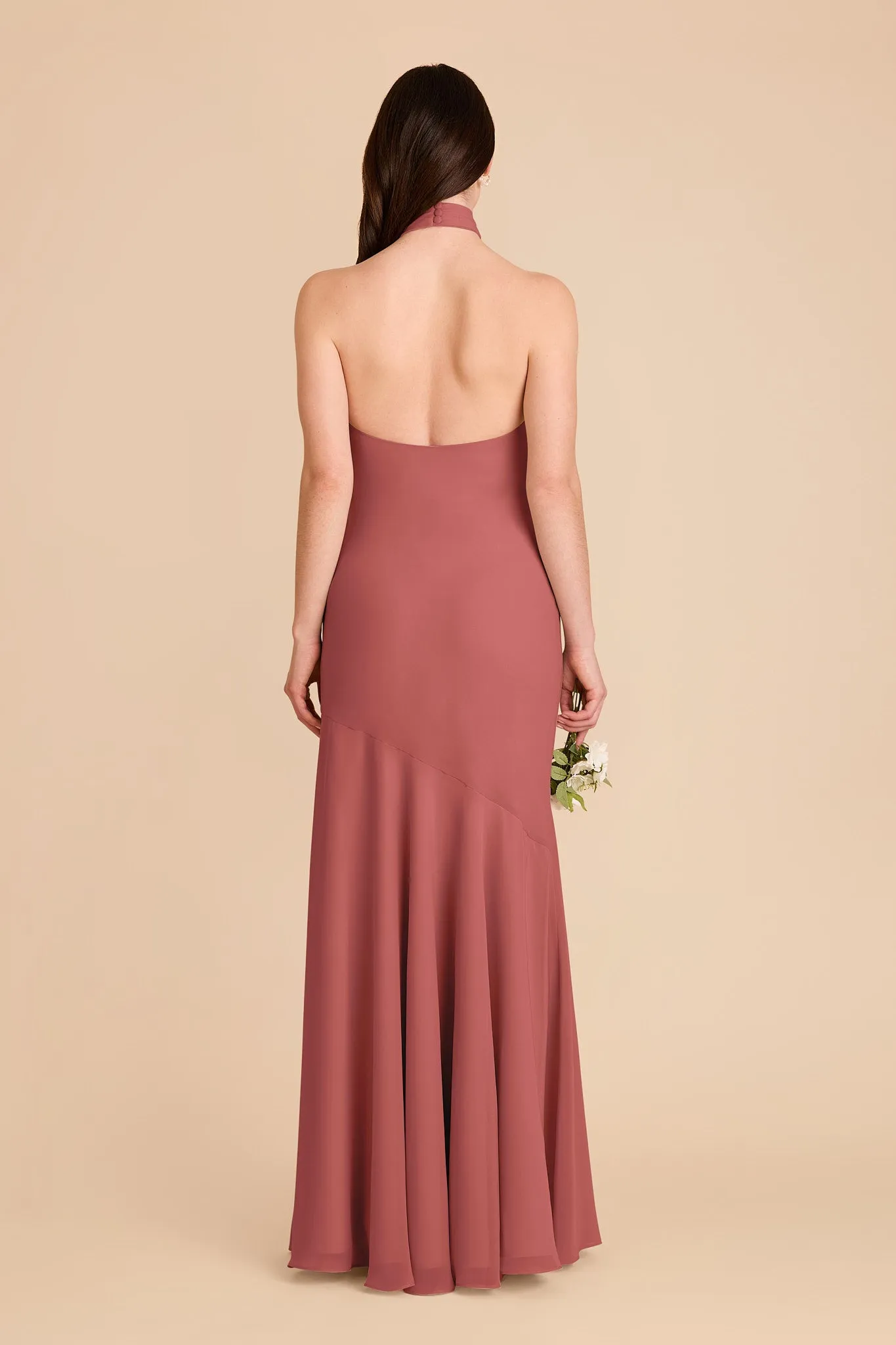 Stephanie Chiffon Dress - Mulberry sold by Birdy Grey product image thumbnail 5