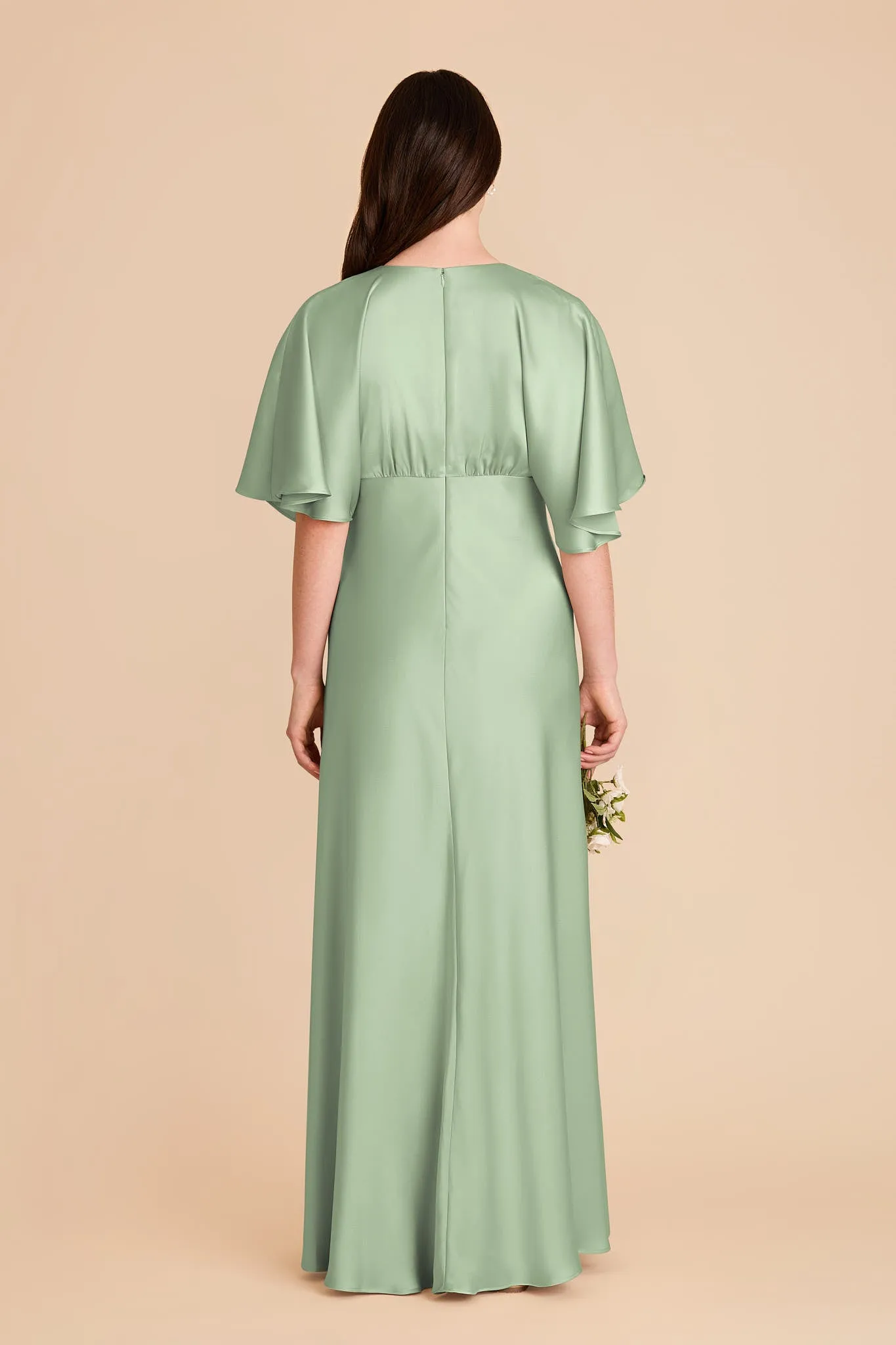 Shyla Matte Satin Dress - Pistachio sold by Birdy Grey product image thumbnail 5