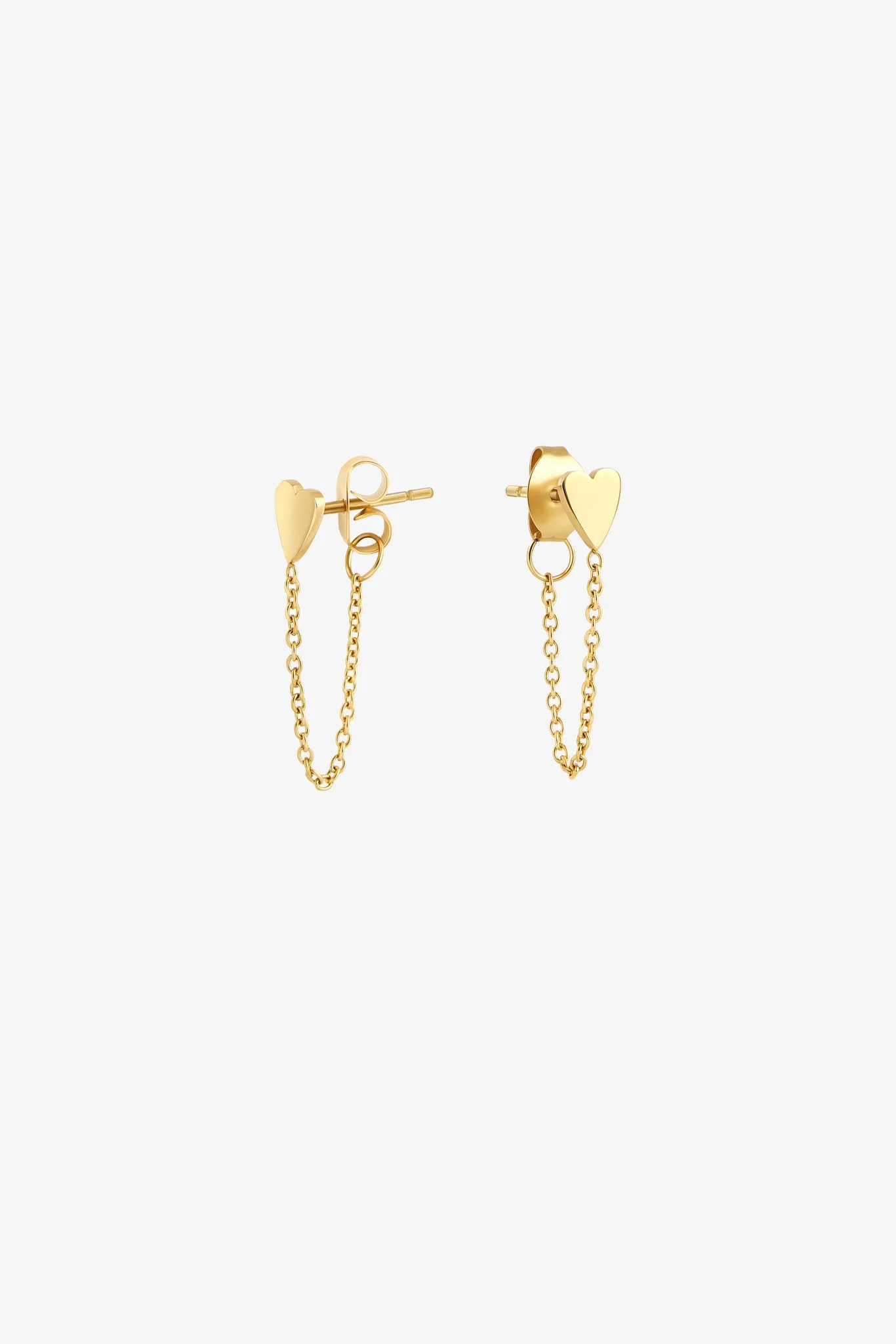 Mili Stud Earrings by Mia Bijoux - Gold sold by Birdy Grey