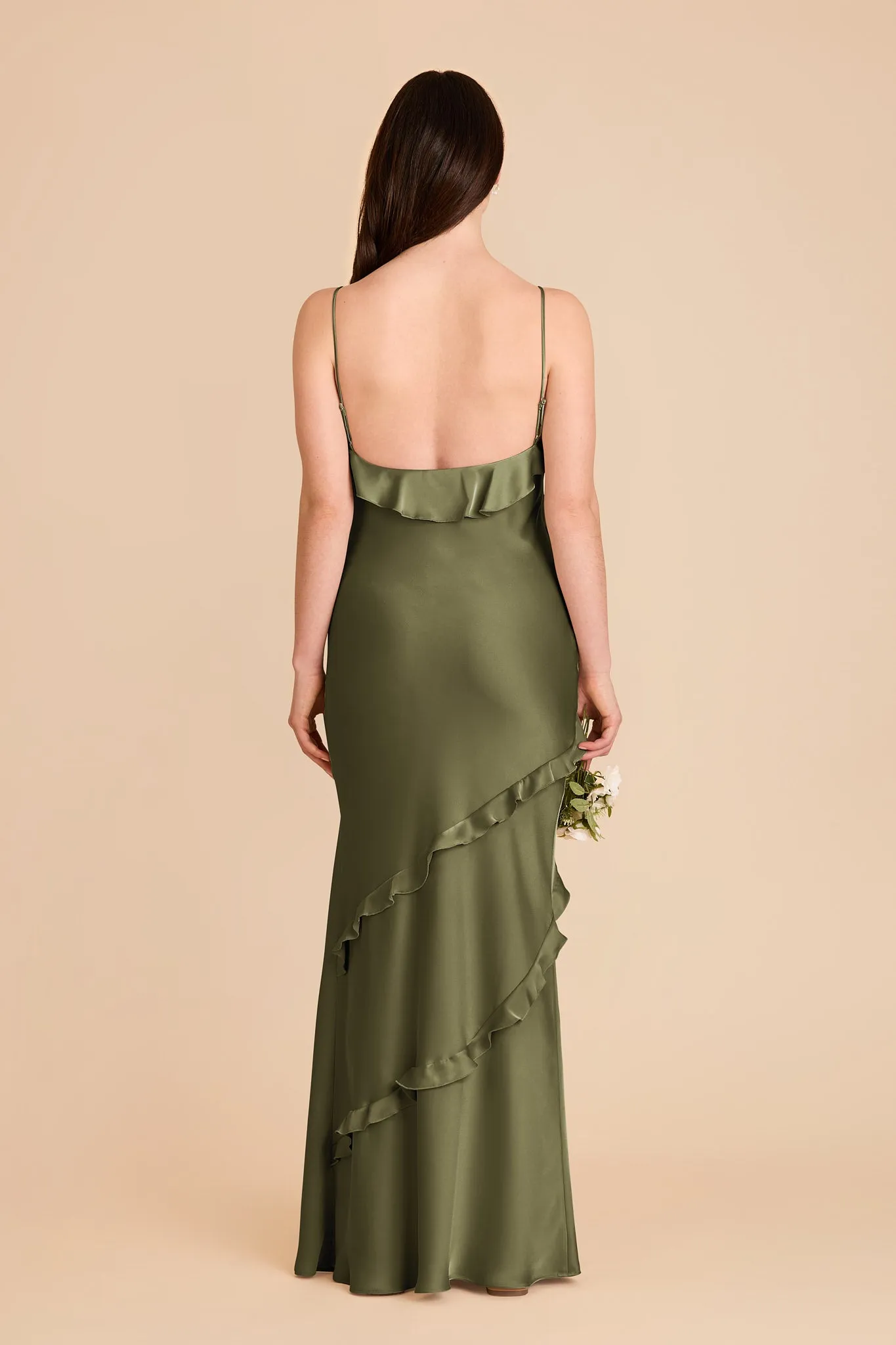Valentina Matte Satin Dress - Martini sold by Birdy Grey product image thumbnail 5