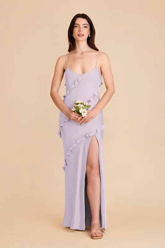Valentina Matte Satin Dress - Dusty Lilac sold by Birdy Grey