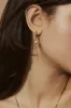 Soleilo Huggie Earrings by Mia Bijoux - Gold sold by Birdy Grey