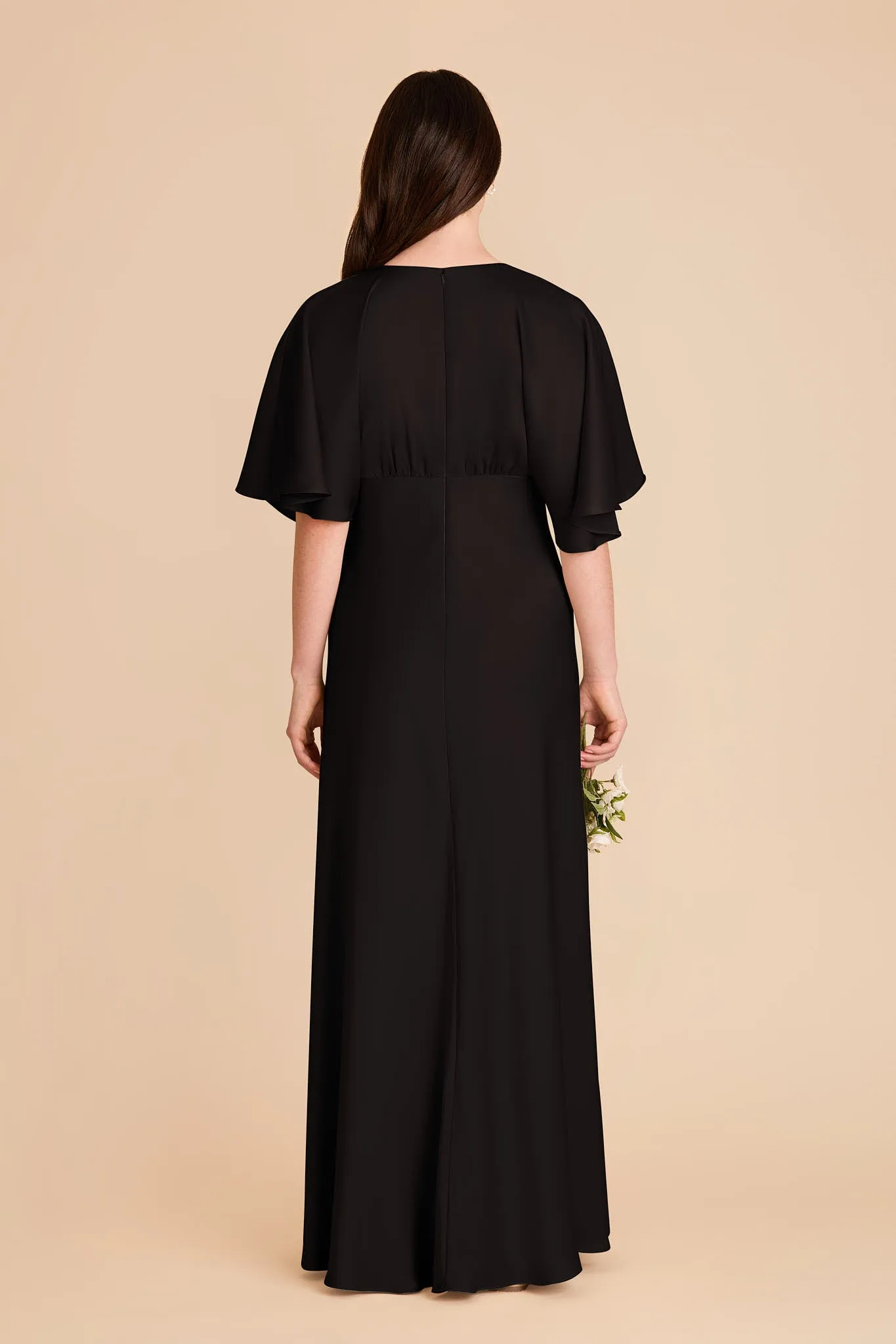 Shyla Matte Satin Dress - Black sold by Birdy Grey product image thumbnail 5