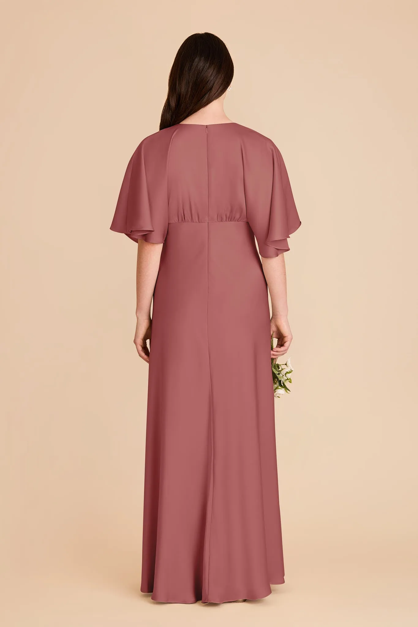 Shyla Matte Satin Dress - Wild Rose sold by Birdy Grey product image thumbnail 5