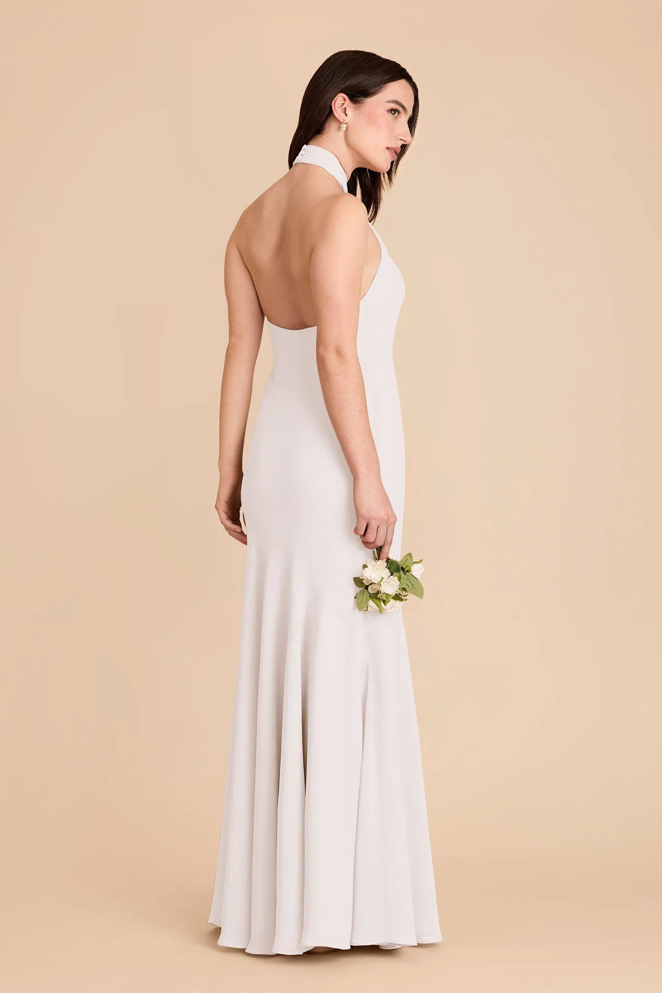 Stephanie Chiffon Dress - White sold by Birdy Grey product image thumbnail 4