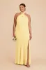 Stephanie Chiffon Dress - Lemon Sorbet sold by Birdy Grey