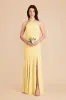 Stephanie Chiffon Dress - Lemon Sorbet sold by Birdy Grey