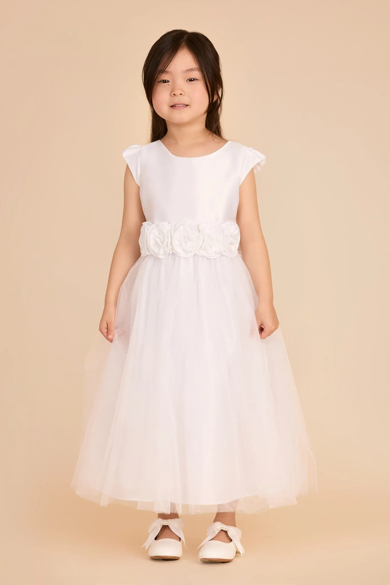 Gardenia Flower Girl Dress - White sold by Birdy Grey product image thumbnail 3