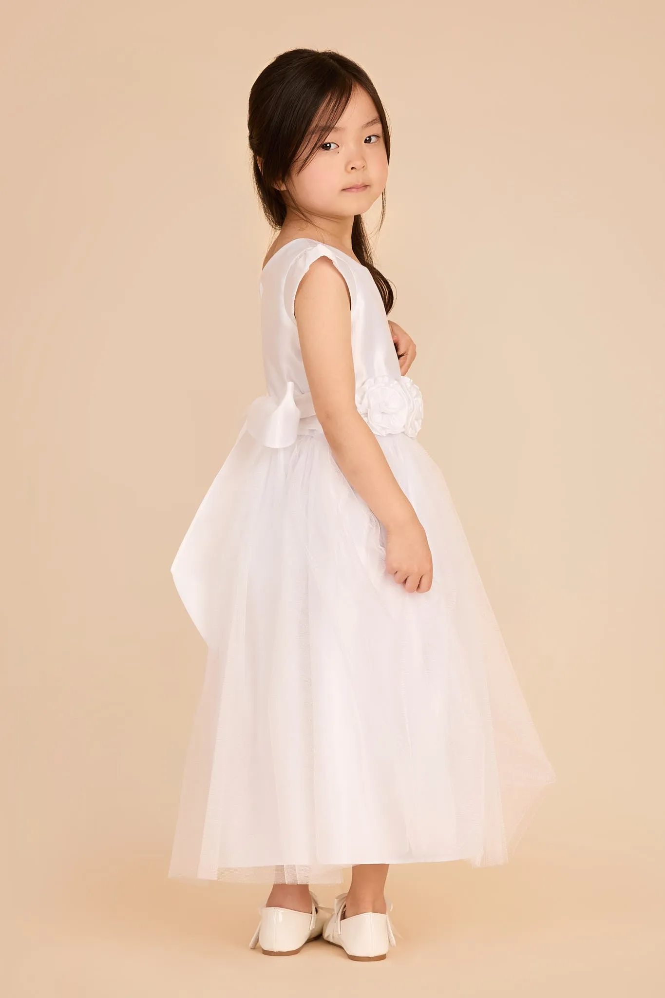 Gardenia Flower Girl Dress - White sold by Birdy Grey product image thumbnail 2