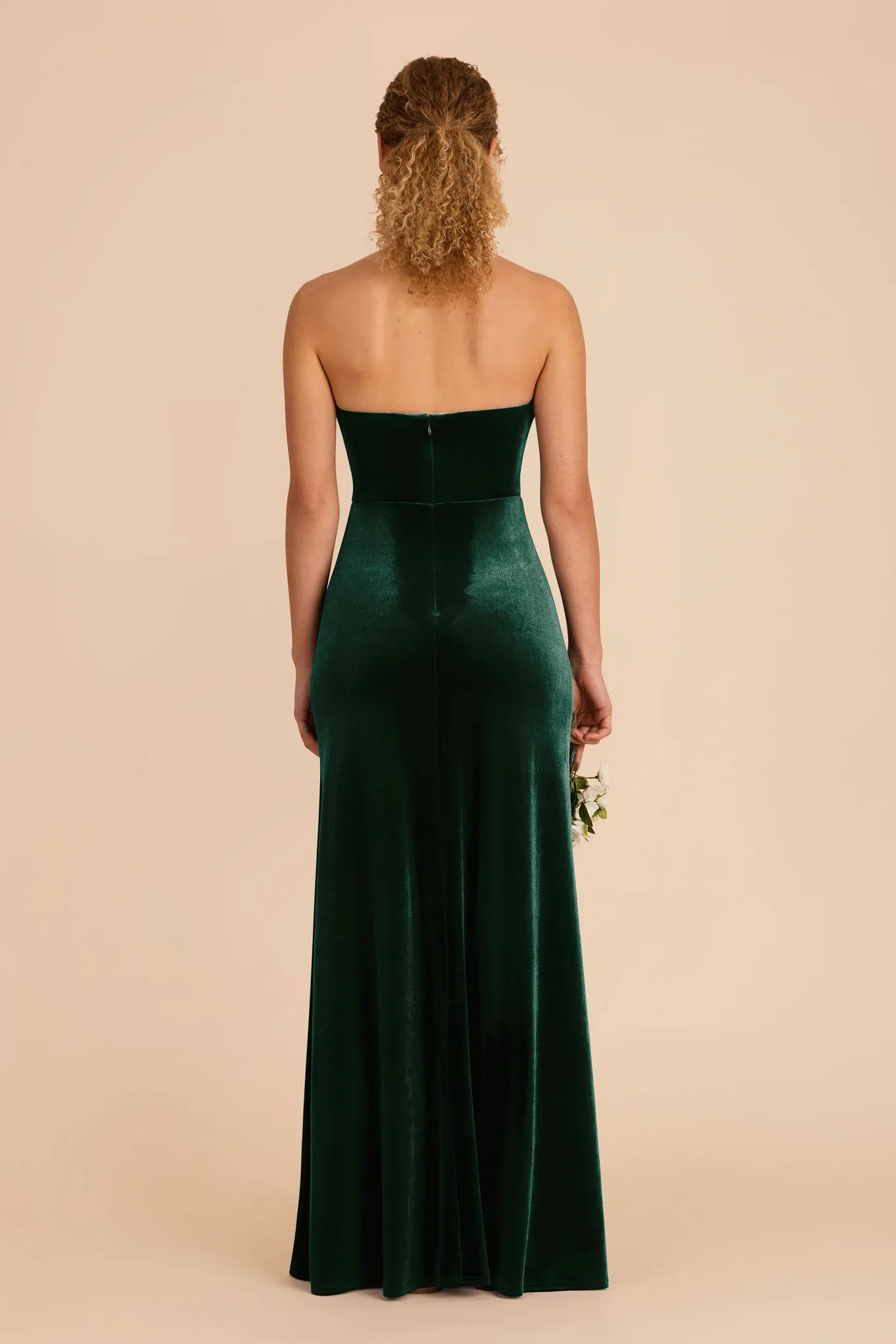 Daphne Velvet Dress - Emerald sold by Birdy Grey product image thumbnail 5