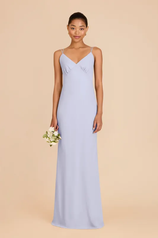 Dasha Chiffon Dress - Periwinkle Blue sold by Birdy Grey