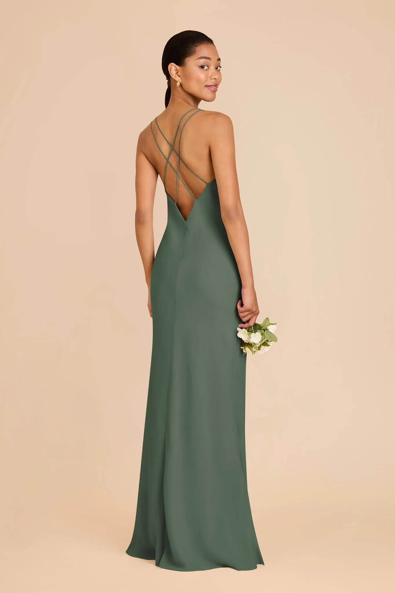 Dasha Chiffon Dress - Eucalyptus sold by Birdy Grey product image thumbnail 4