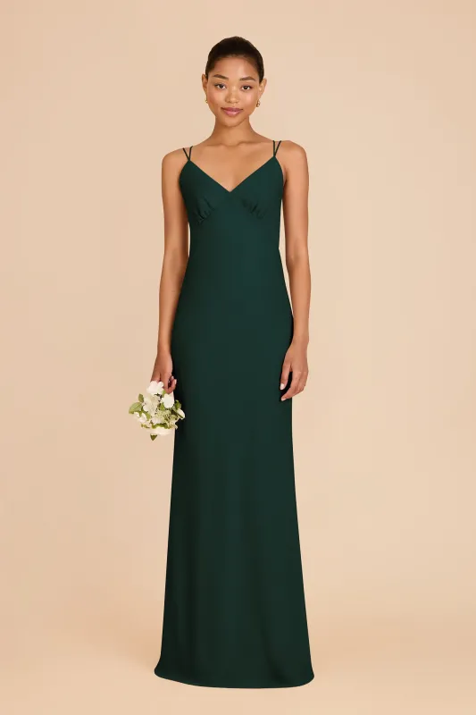 Dasha Chiffon Dress - Emerald sold by Birdy Grey