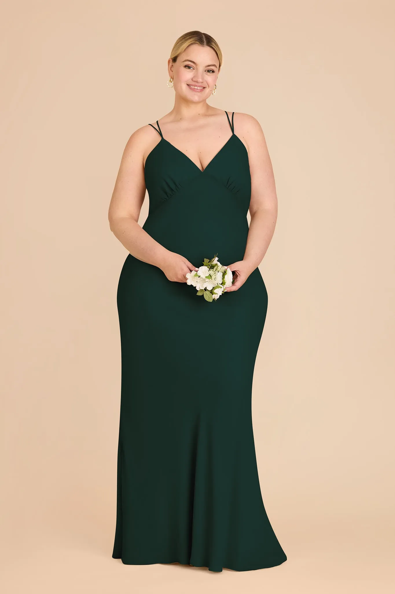 Dasha Chiffon Dress - Emerald sold by Birdy Grey product image thumbnail 2