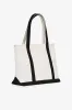 Canvas Zip Top Tote - Black sold by Birdy Grey