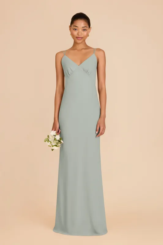 Dasha Chiffon Dress - Sage sold by Birdy Grey