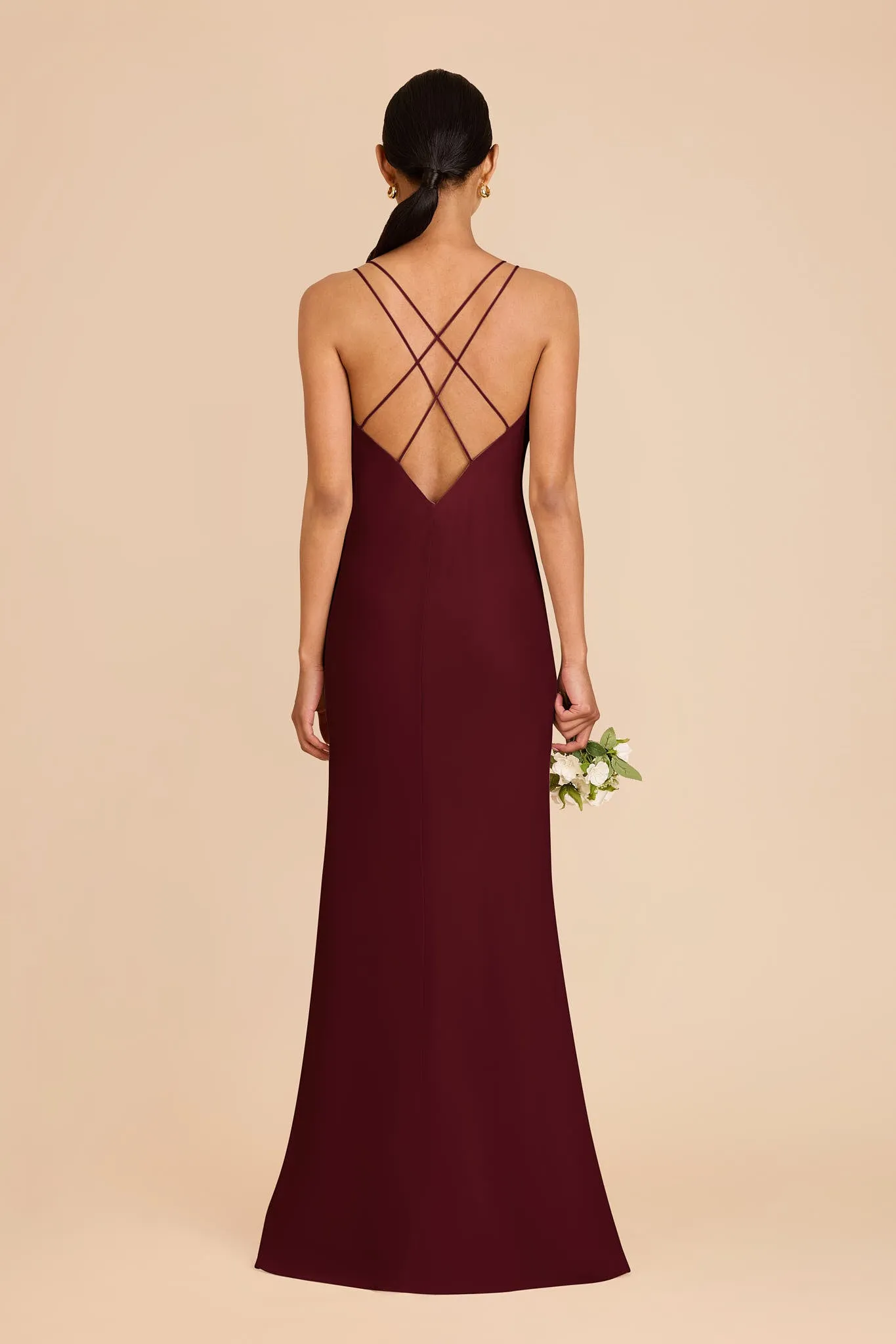 Dasha Chiffon Dress - Cabernet sold by Birdy Grey product image thumbnail 5