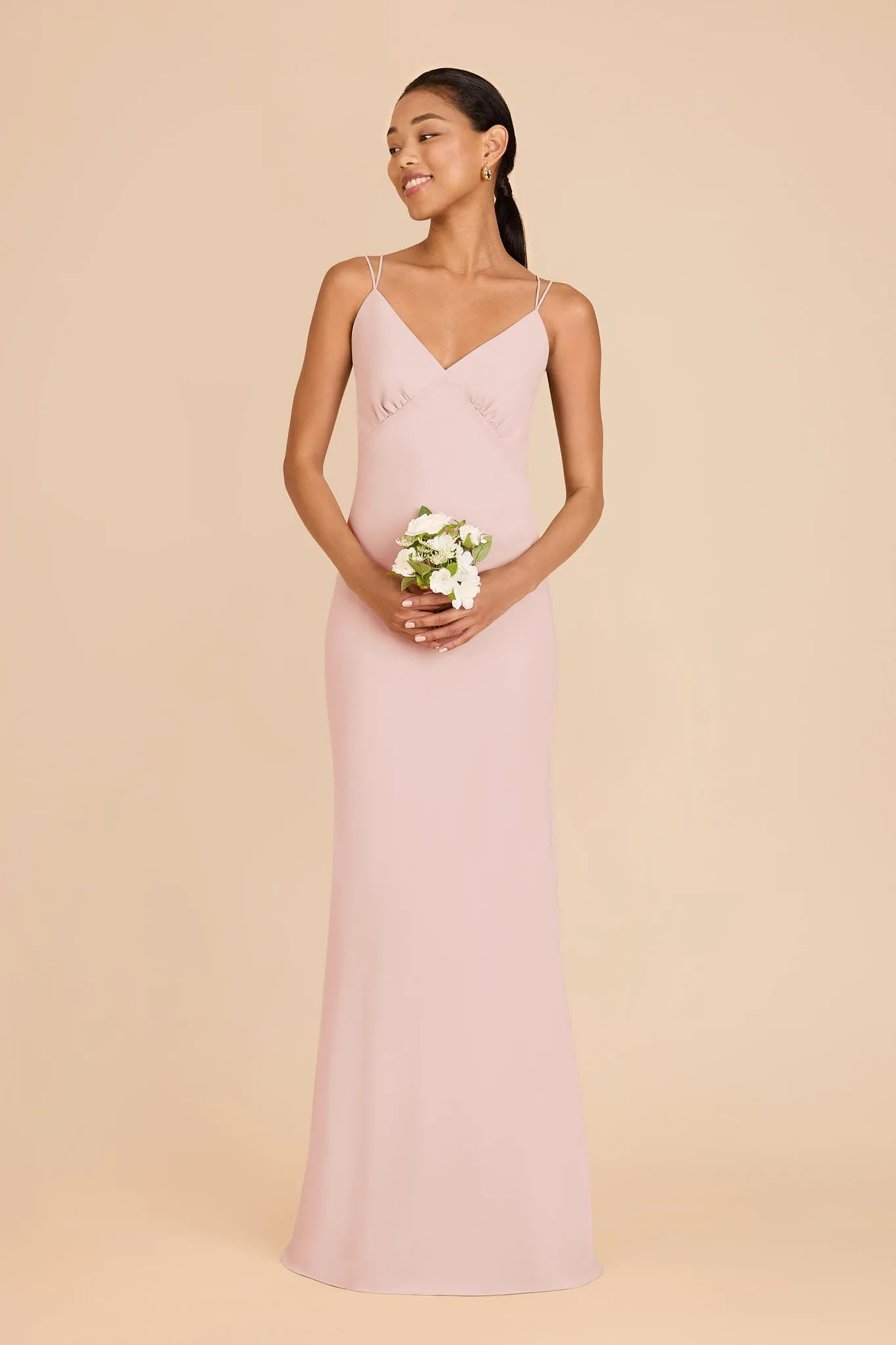 Dasha Chiffon Dress - Blush Pink sold by Birdy Grey product image thumbnail 3