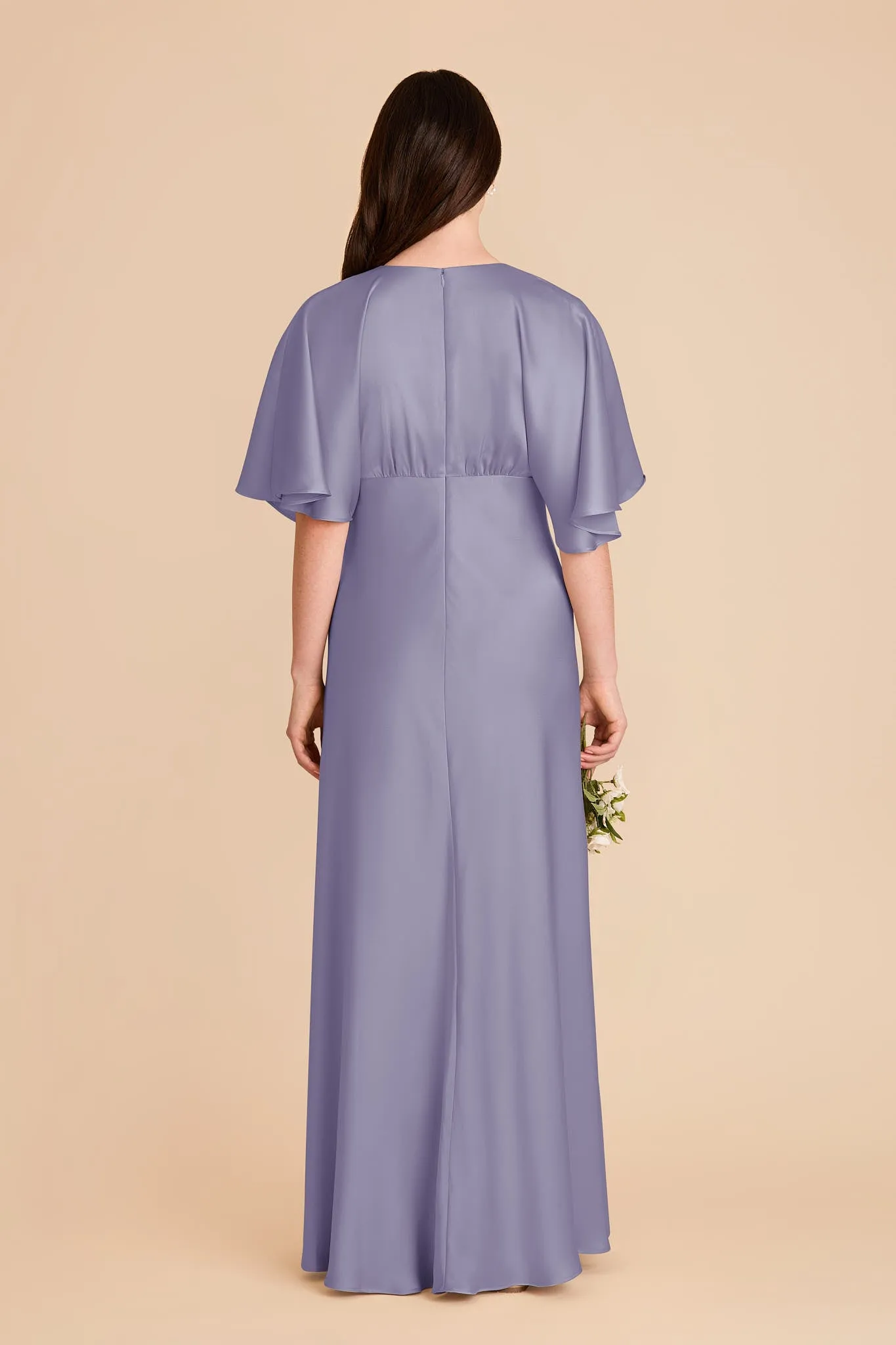 Shyla Matte Satin Dress - Wisteria sold by Birdy Grey product image thumbnail 5