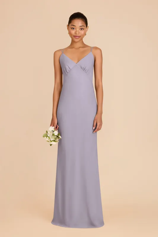 Dasha Chiffon Dress - Dusty Lilac sold by Birdy Grey