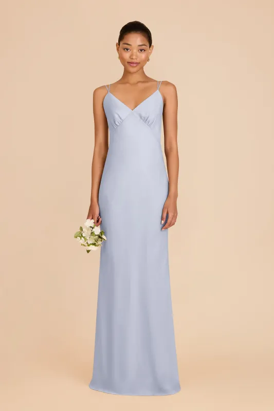 Dasha Chiffon Dress - Ice Blue sold by Birdy Grey