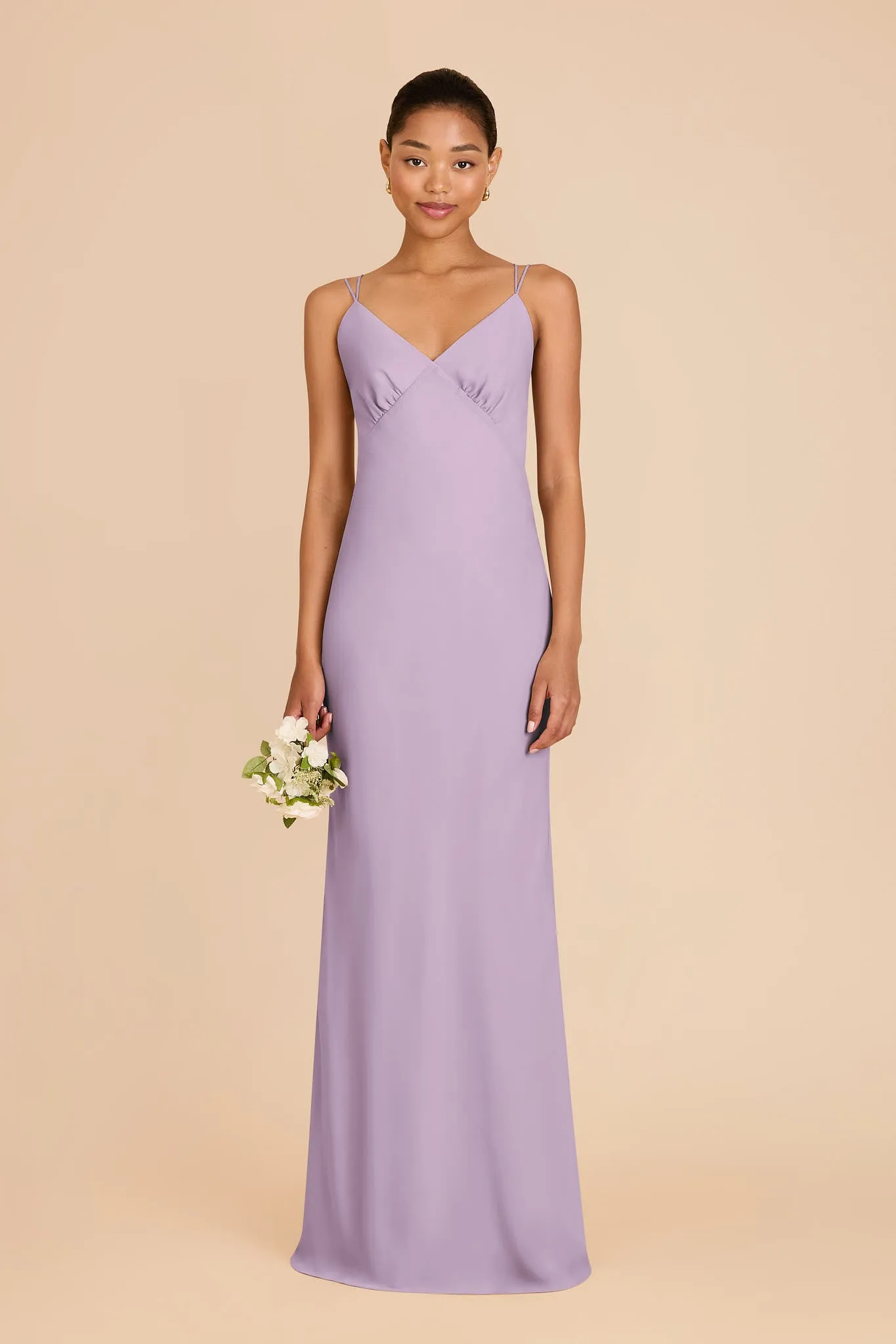 Dasha Chiffon Dress - Lavender sold by Birdy Grey