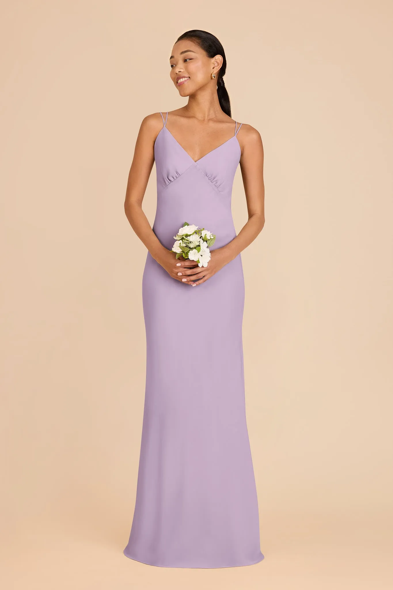 Dasha Chiffon Dress - Lavender sold by Birdy Grey product image thumbnail 4