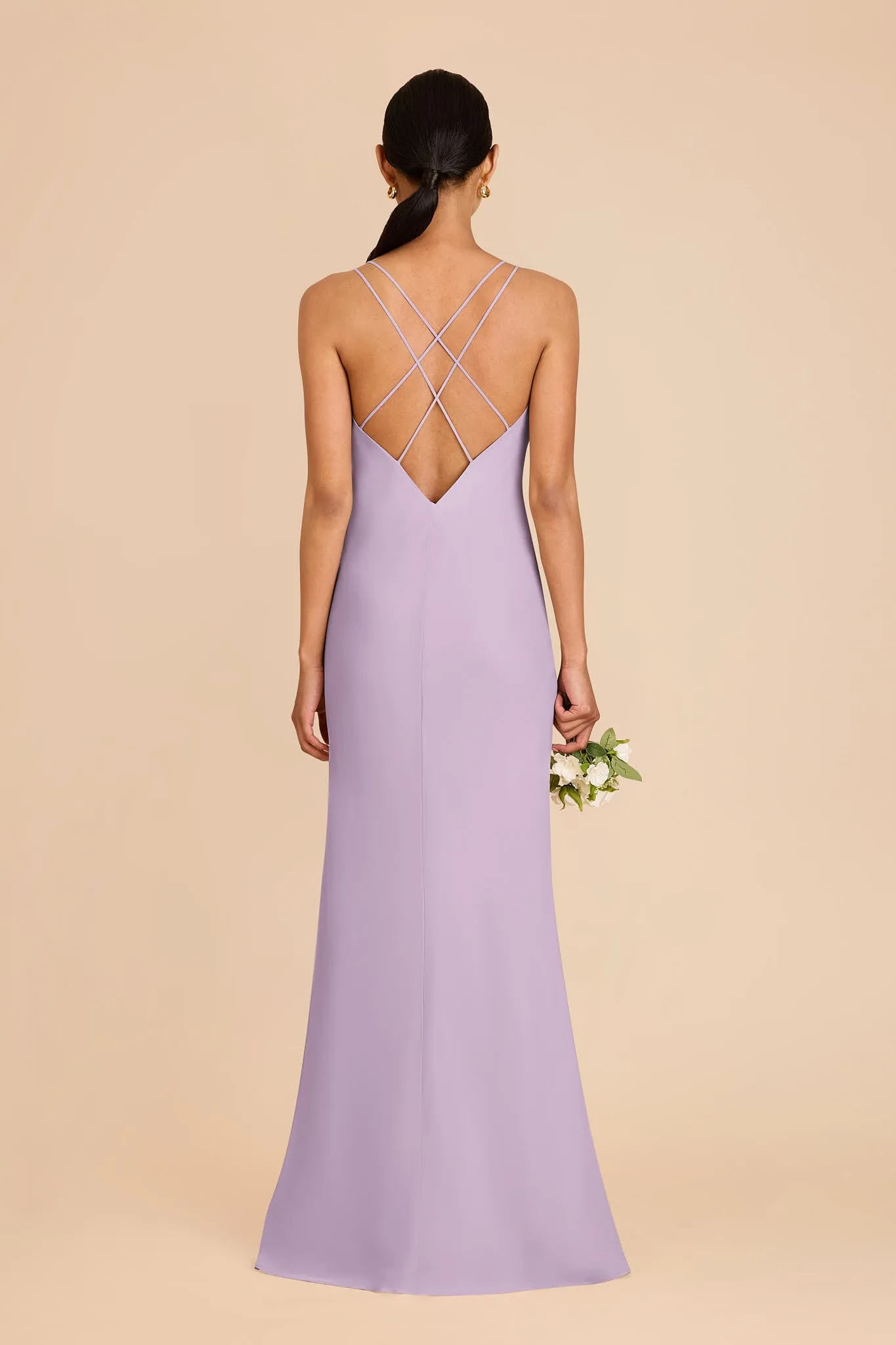 Dasha Chiffon Dress - Lavender sold by Birdy Grey product image thumbnail 5