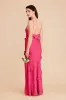 Valentina Matte Satin Dress - Fuchsia sold by Birdy Grey