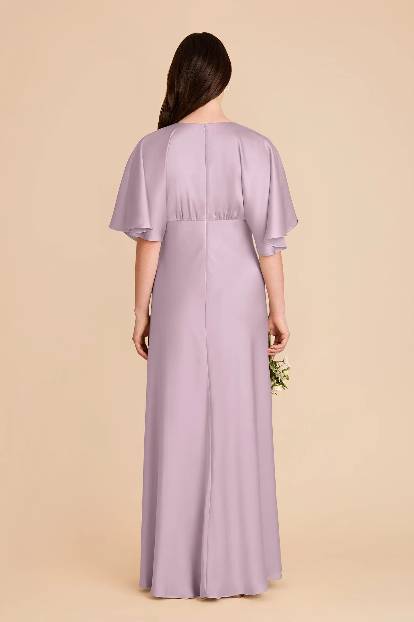Shyla Matte Satin Dress - Lavender sold by Birdy Grey product image thumbnail 5
