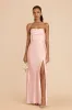 Mia Matte Satin Convertible Dress - Blush Pink sold by Birdy Grey
