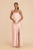 Mia Matte Satin Convertible Dress - Blush Pink sold by Birdy Grey