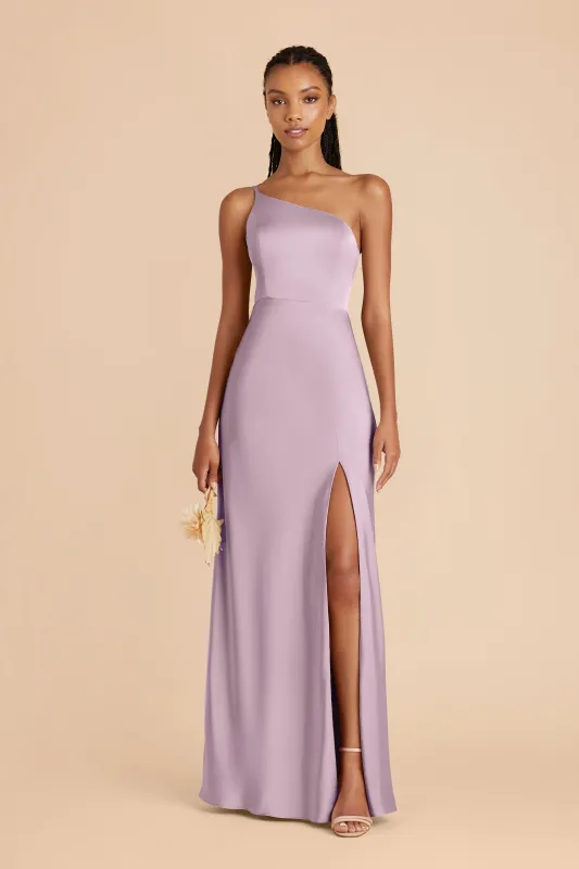 Kensie Matte Satin Dress - Lavender sold by Birdy Grey