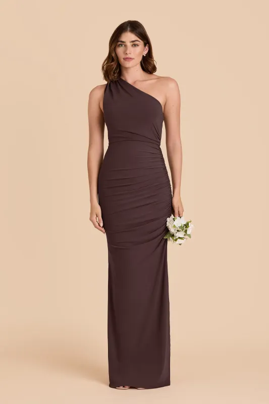 Claudia Luxe Knit Dress - Espresso sold by Birdy Grey