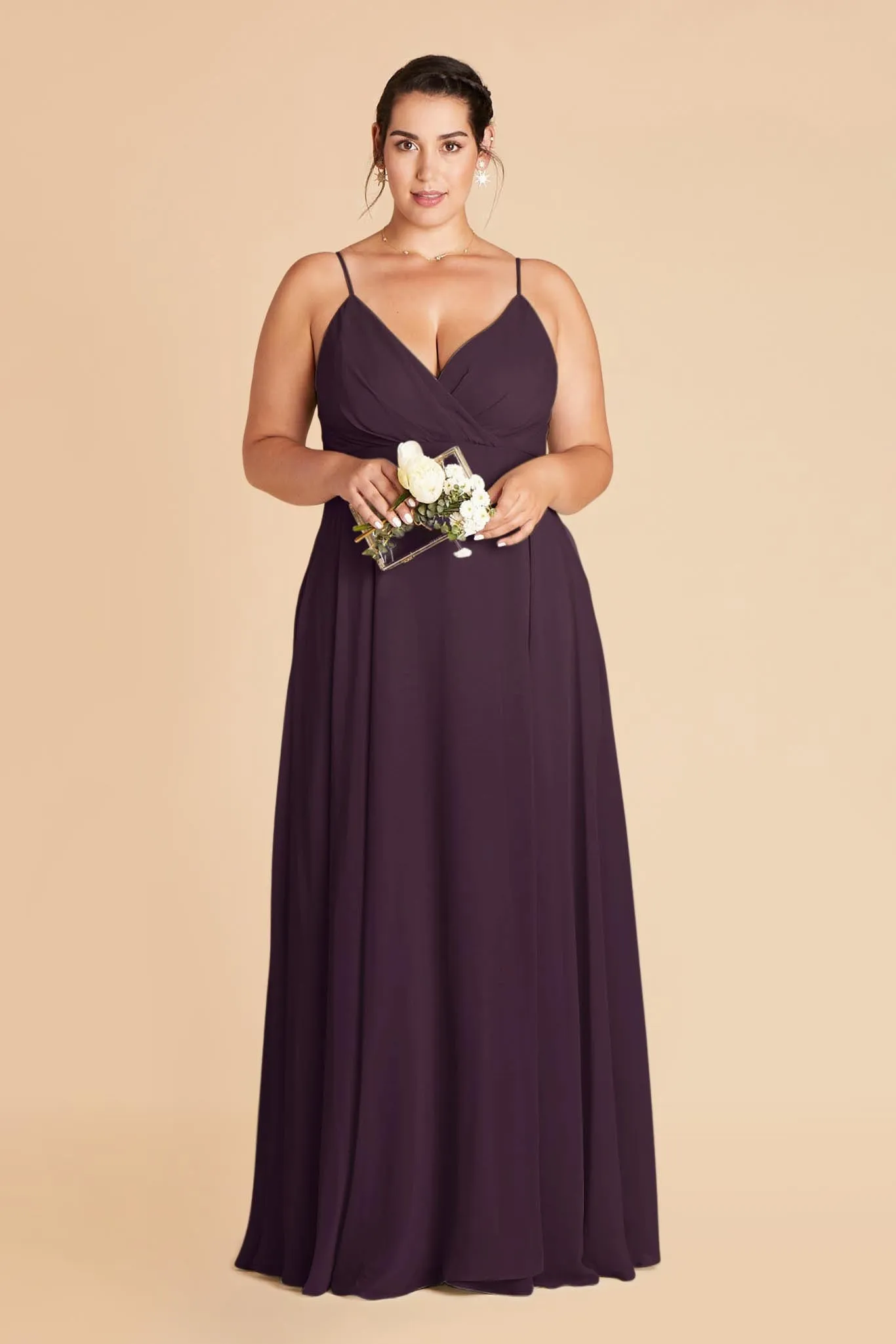 Kaia Dress - Plum sold by Birdy Grey product image thumbnail 2