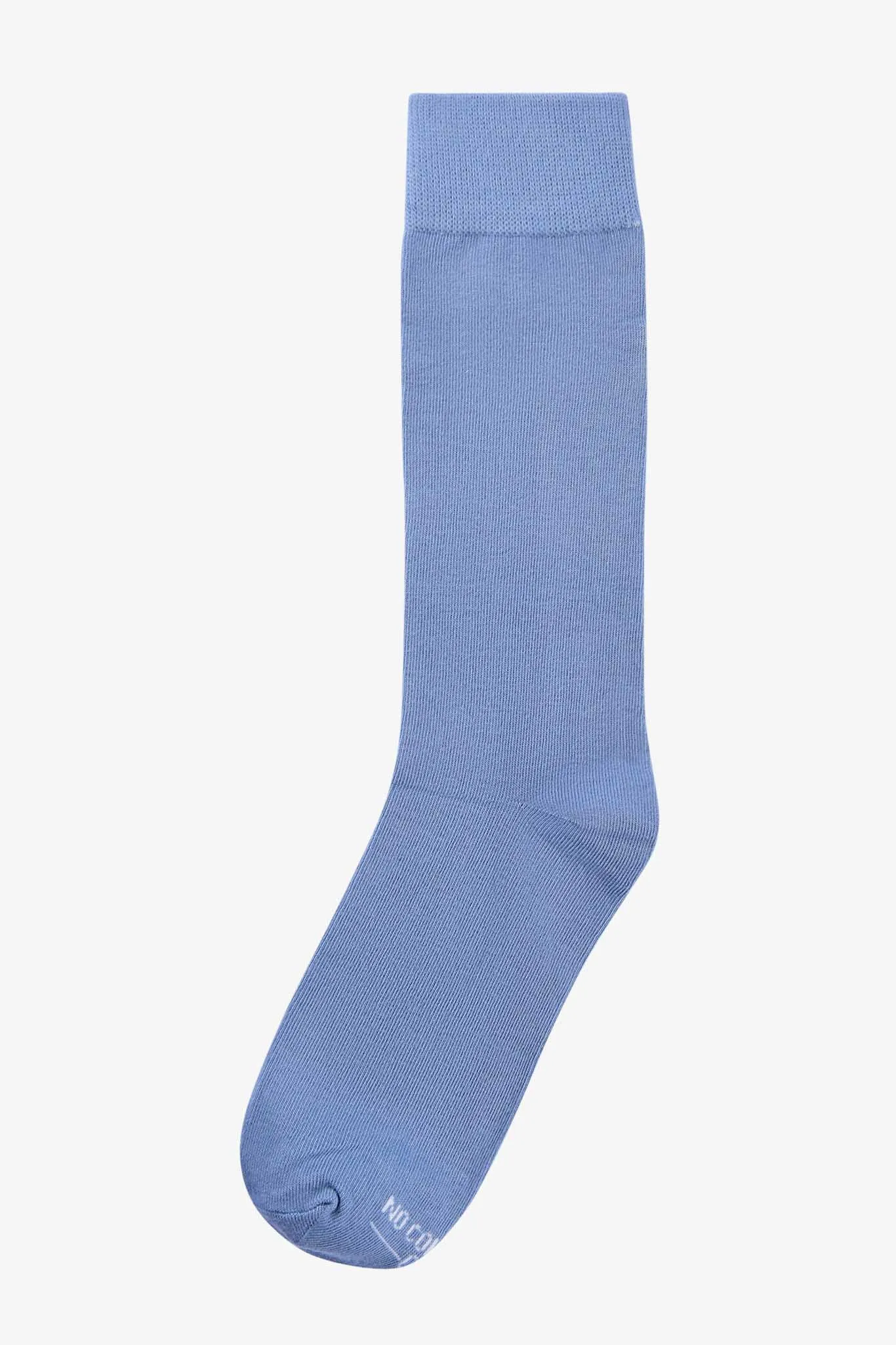 Solid Groomsmen Socks By No Cold Feet - Dusty Blue sold by Birdy Grey