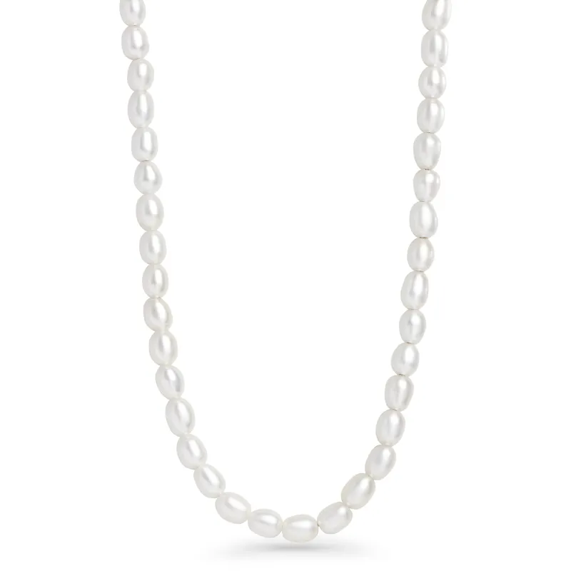 Iberia Pearl Necklace by Mia Bijoux sold by Birdy Grey