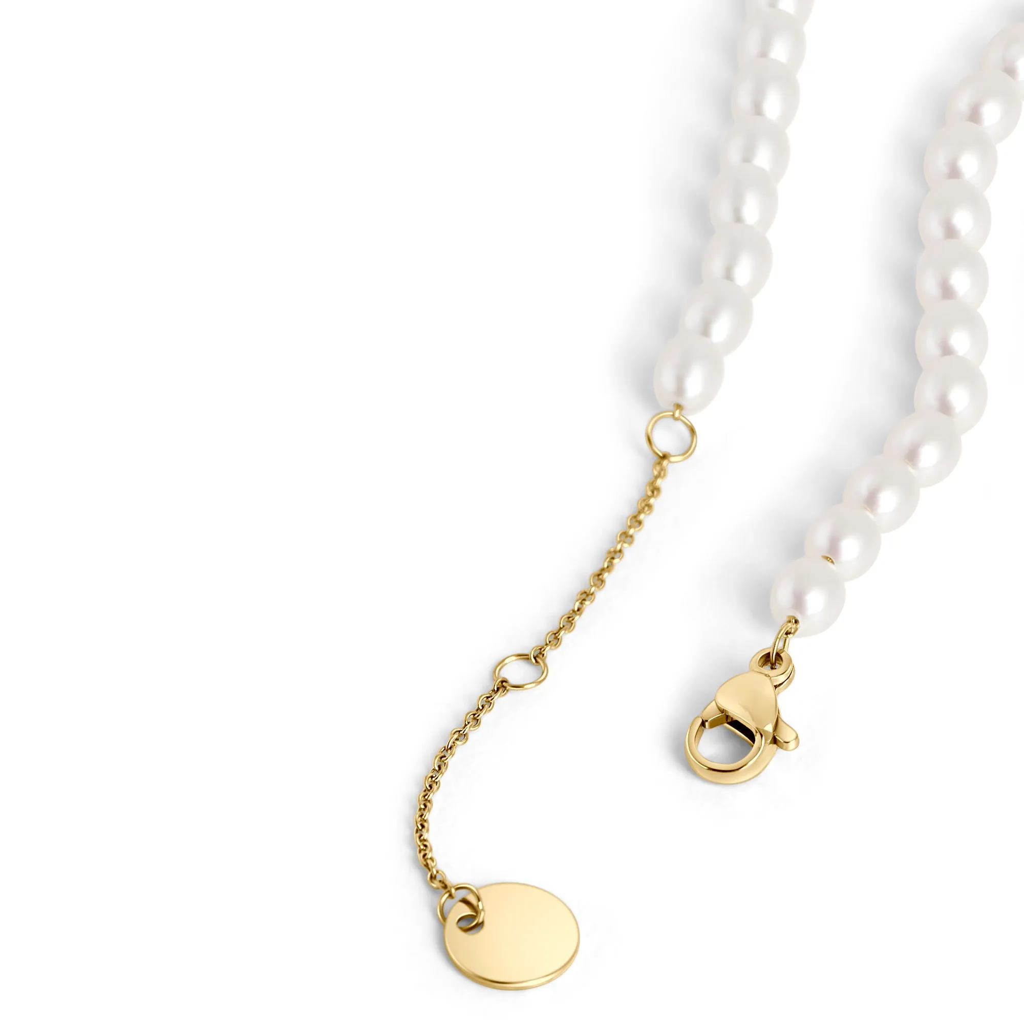 Iberia Pearl Necklace by Mia Bijoux sold by Birdy Grey product image thumbnail 4