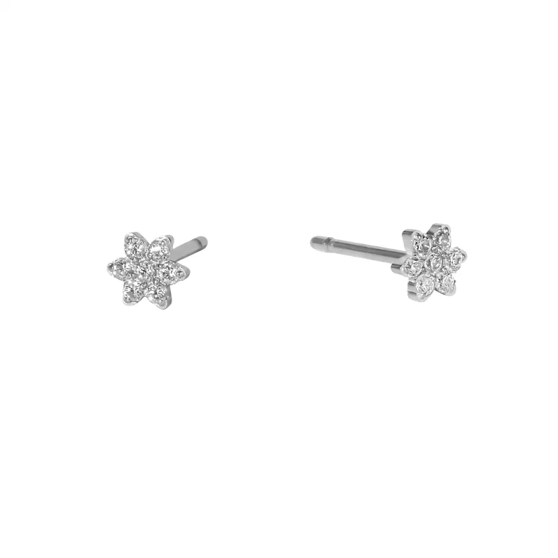 Lily Stud Earrings by Mia Bijoux sold by Birdy Grey