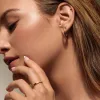 Ella Hoop Earrings by Mia Bijoux sold by Birdy Grey