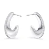 Ella Hoop Earrings by Mia Bijoux sold by Birdy Grey