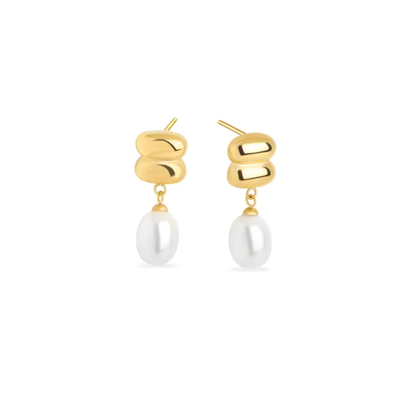 Hailey Pendant Earrings by Mia Bijoux sold by Birdy Grey