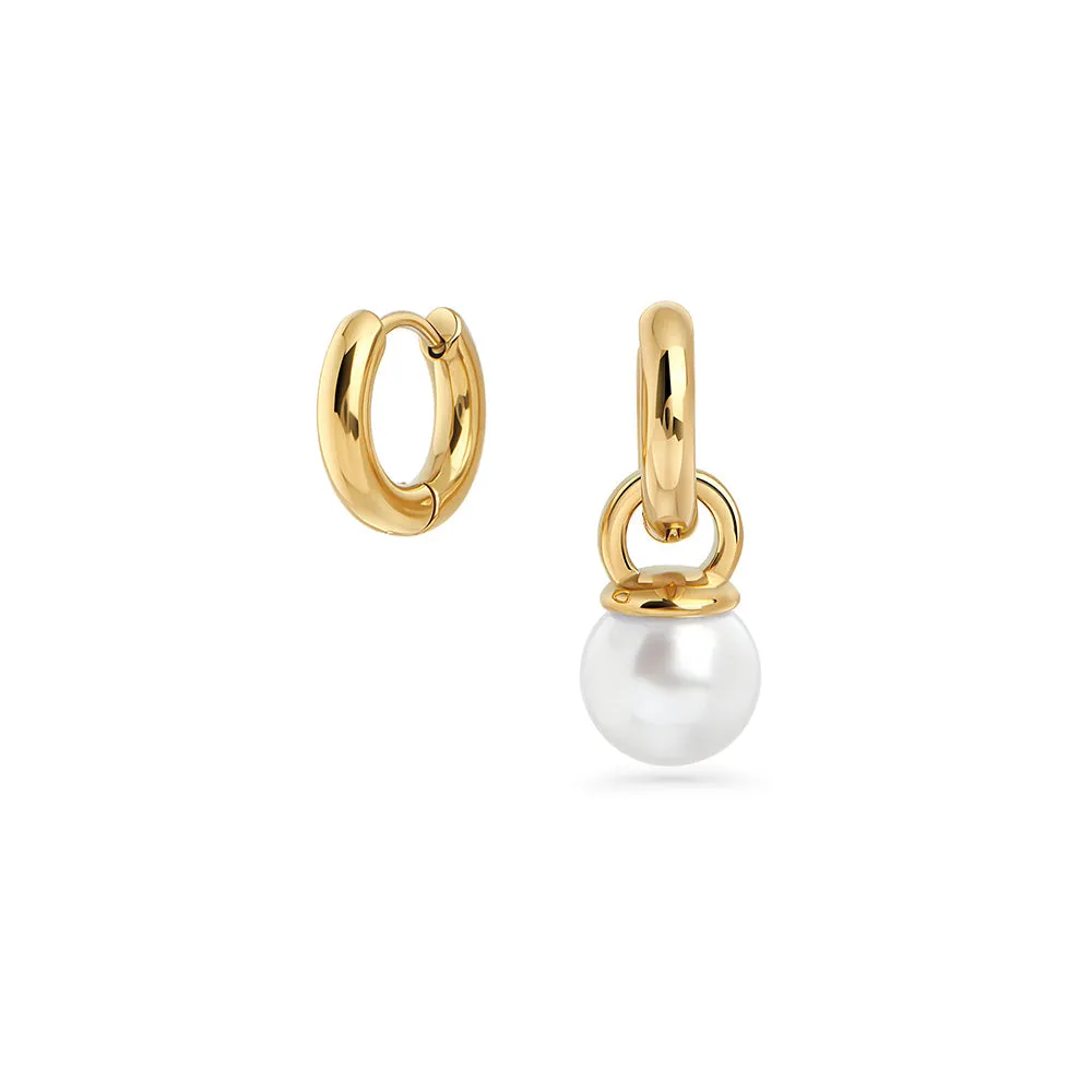 Heidi Huggie Earrings by Mia Bijoux sold by Birdy Grey product image thumbnail 3