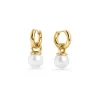 Heidi Huggie Earrings by Mia Bijoux sold by Birdy Grey
