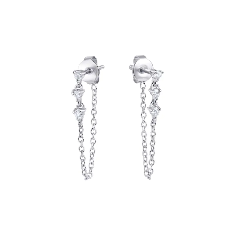 Mathilda Pendant Earrings by Mia Bijoux sold by Birdy Grey