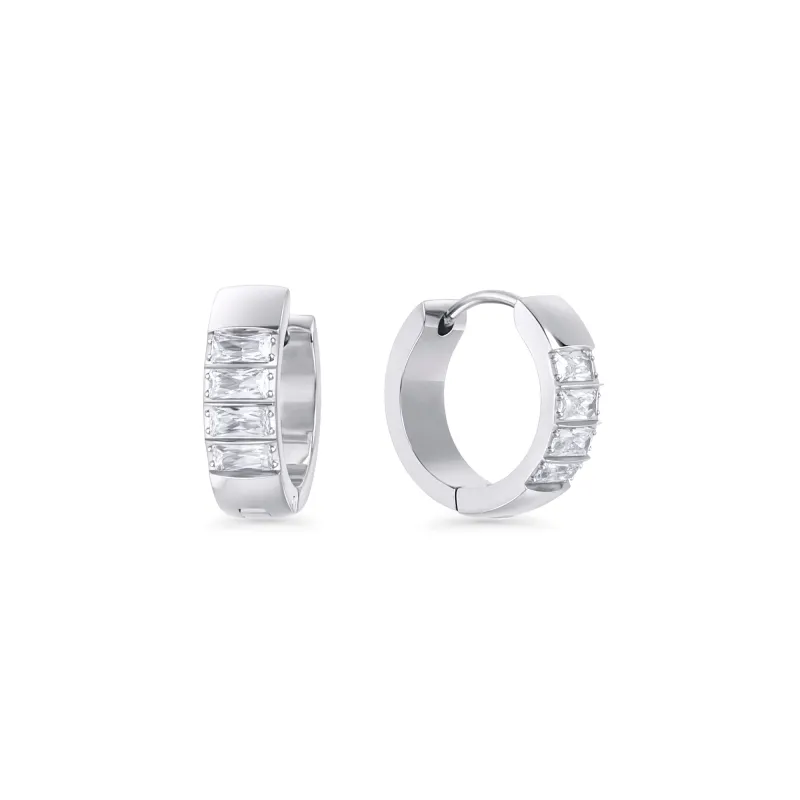 Vassani Huggie Earrings by Mia Bijoux sold by Birdy Grey
