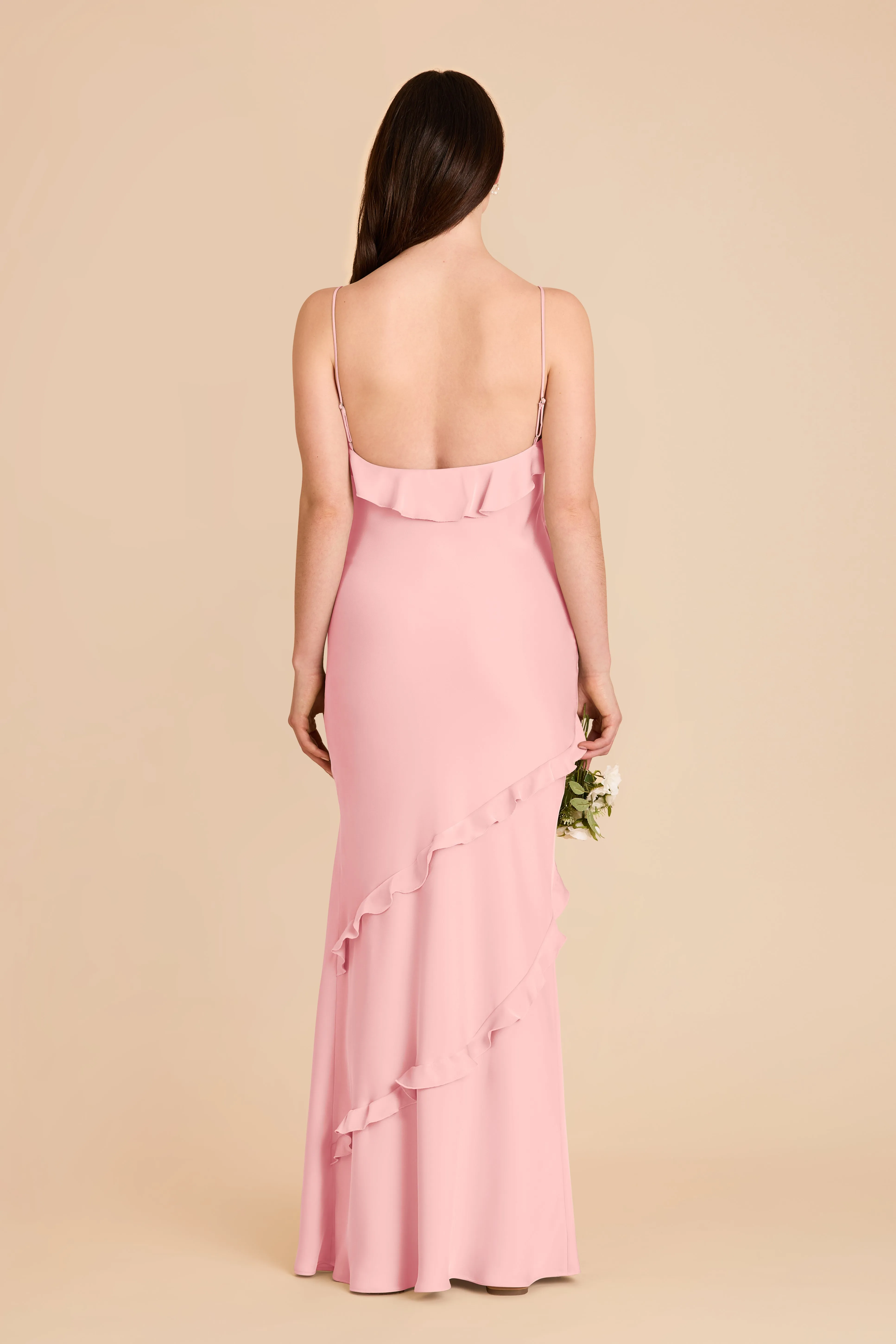 Valentina Matte Satin Dress - Bubblegum Pink sold by Birdy Grey product image thumbnail 5