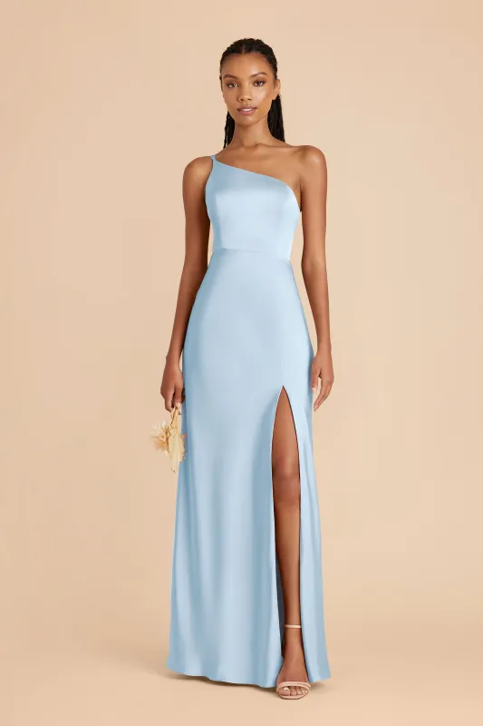 Kensie Matte Satin Dress - Sky Blue sold by Birdy Grey