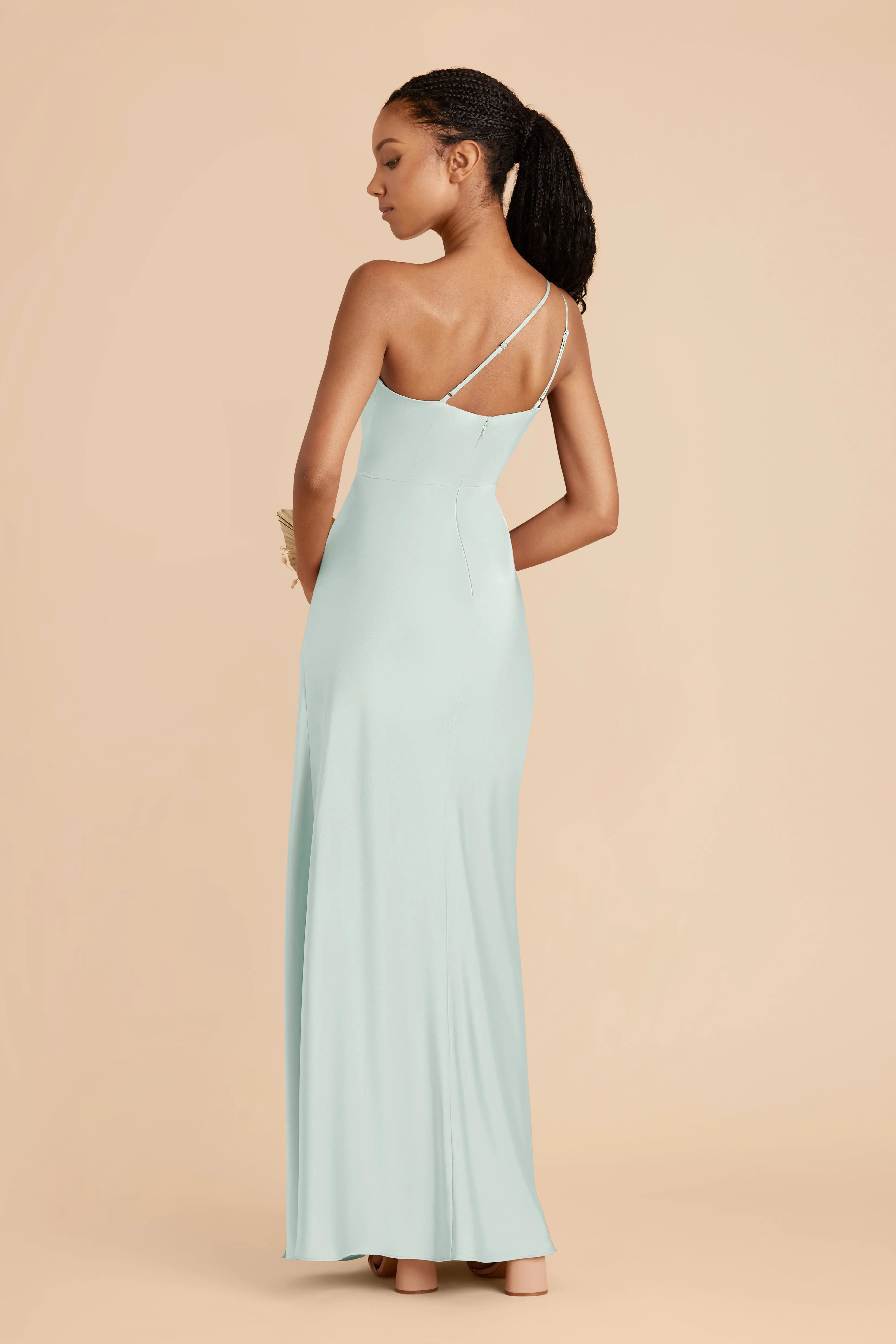 Kensie Matte Satin Dress - Mint sold by Birdy Grey product image thumbnail 4